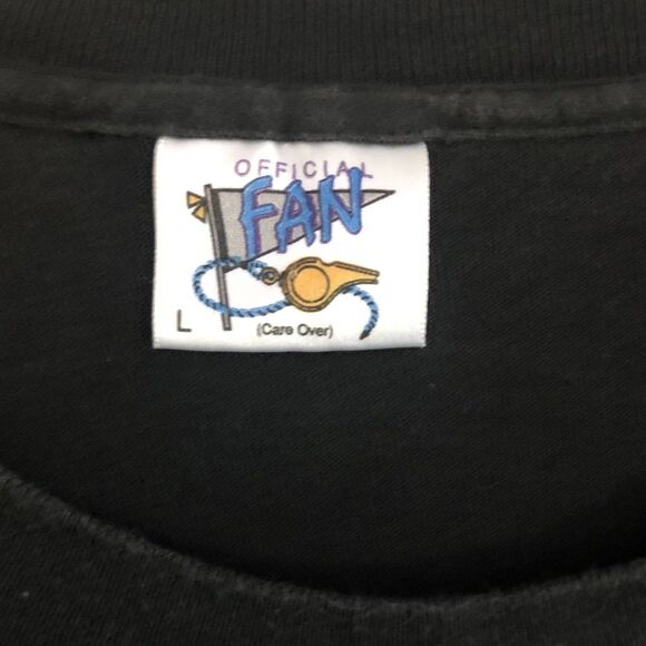 Official Fan 1992 Baltimore Orioles T Shirt Size L Black VTG Single Stitch USA - Picture 8 of 15